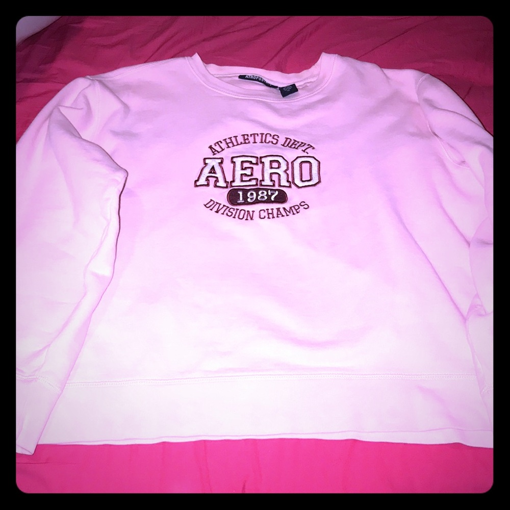 Sweatshirt pink Aeropostale
